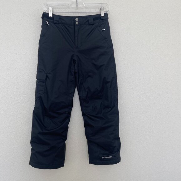 Columbia Other - Columbia Omni Heat Tech Black Waterproof Winter Snow Ski Pants Boys Medium 10/12